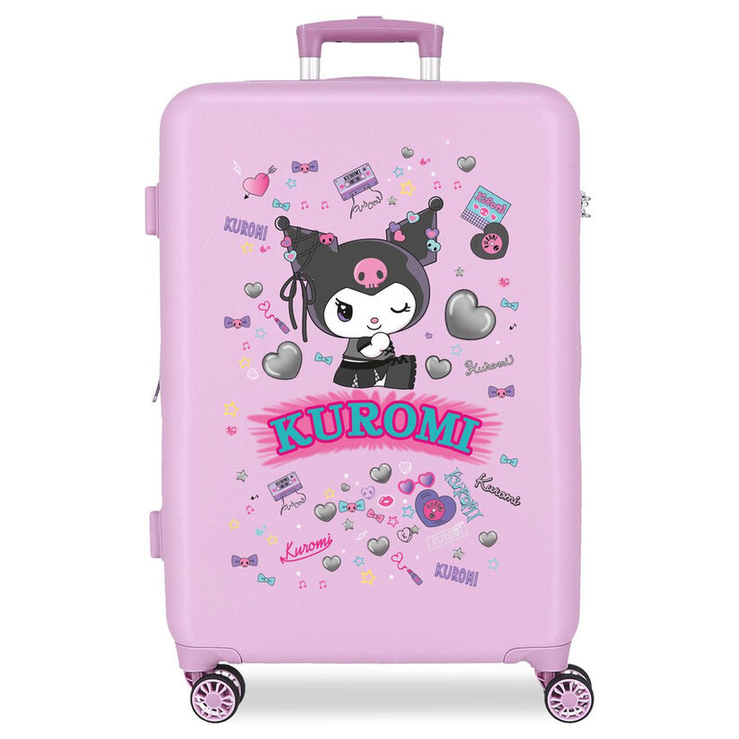 Hello Kitty Kuromi Retropop ABS trolley suitcase 65cm - Image 2