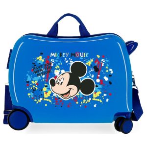 Disney Mickey Colour Mayhem ABS trolley suitcase 50cm