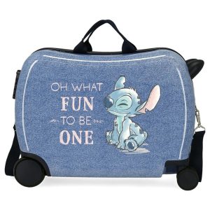 Disney Stitch Dance It Out ABS trolley suitcase 50cm