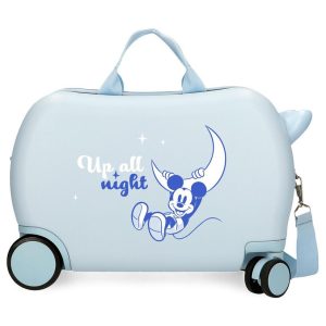 Disney Mickey Up All Night ABS trolley suitcase 45cm