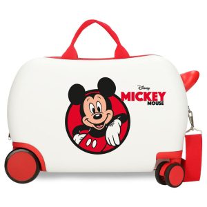 Disney Mickey Red ABS trolley suitcase 45cm