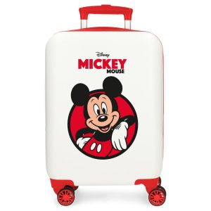 Disney Mickey Red ABS trolley suitcase 50cm