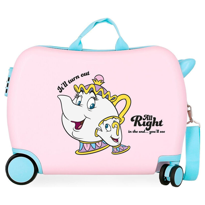 Disney Beauty and the Beast Chip All Right ABS trolley suitcase 50cm - Image 2