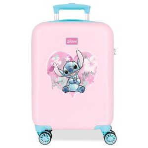 Disney Stitch Heart ABS trolley suitcase 50cm
