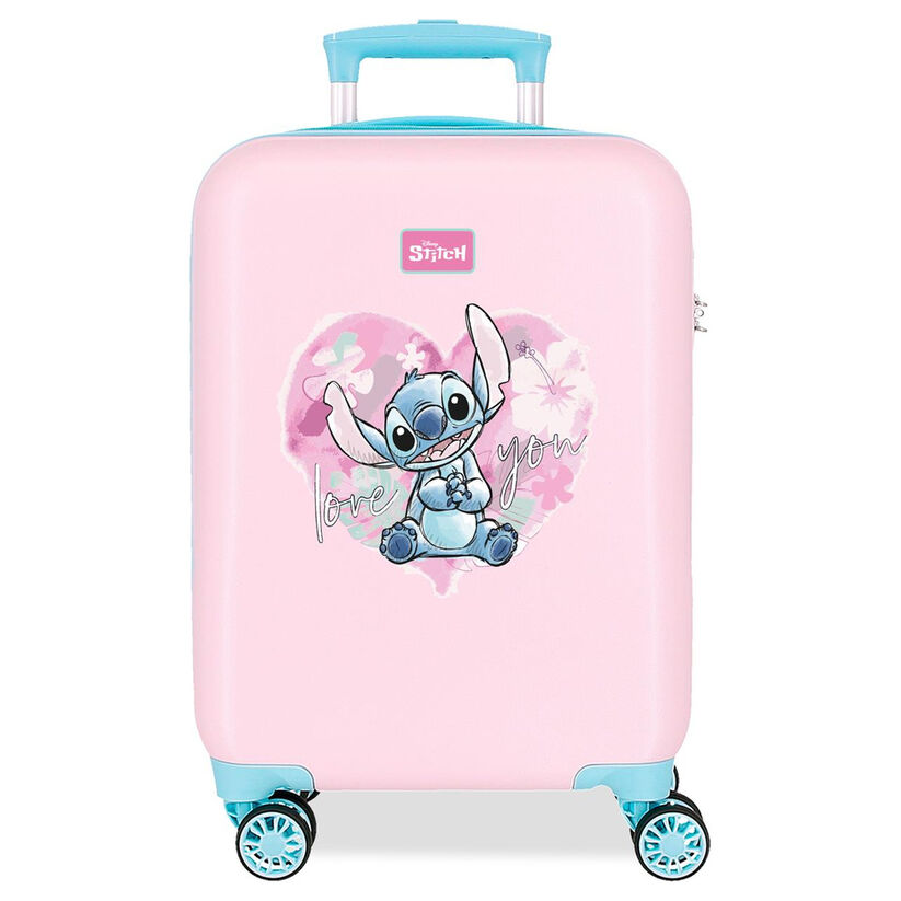 Disney Stitch Heart ABS trolley suitcase 50cm