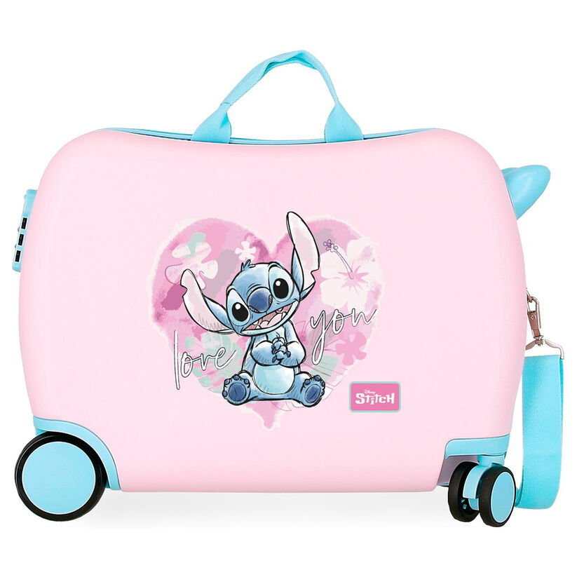 Disney Stitch Heart ABS trolley suitcase 50cm