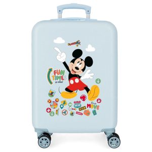 Disney Mickey Fun Times ABS trolley suitcase 55cm