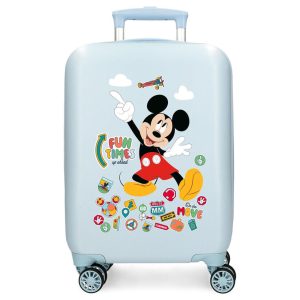 Disney Mickey Fun Times ABS trolley suitcase 50cm