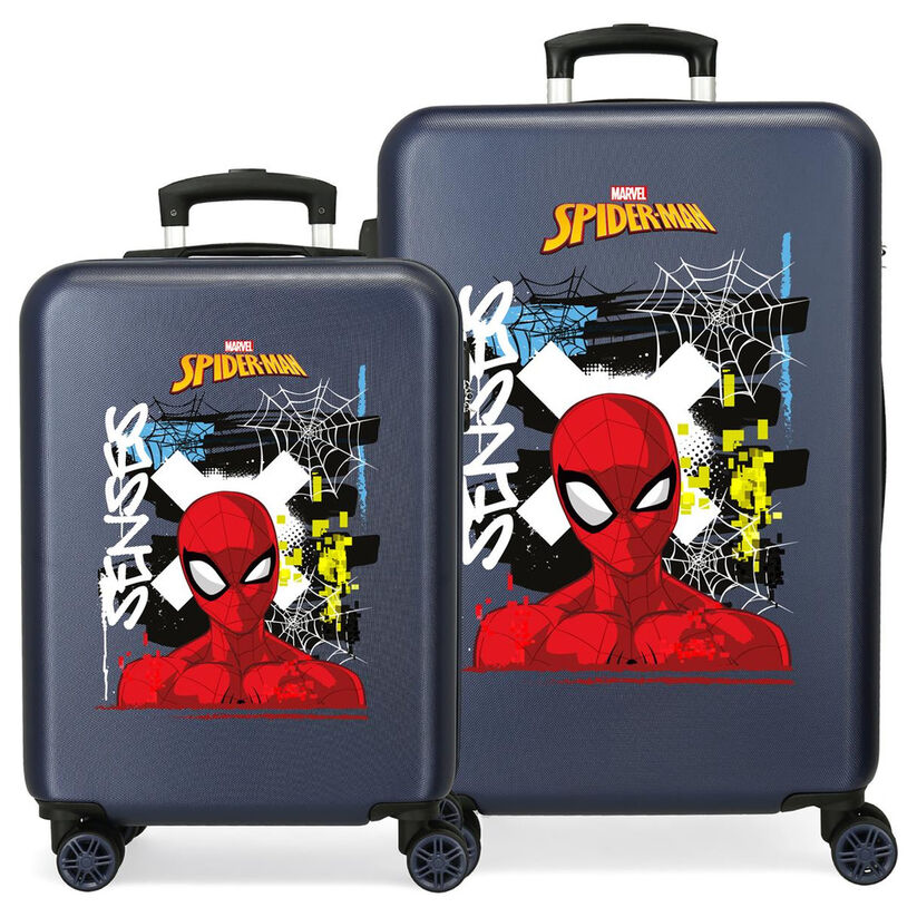 Marvel Spiderman Graffity Of Spiderman ABS 2-piece trolley suitcase set 55/65cm