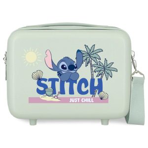 Disney Stitch Just Chill ABS adaptable beauty case 29cm