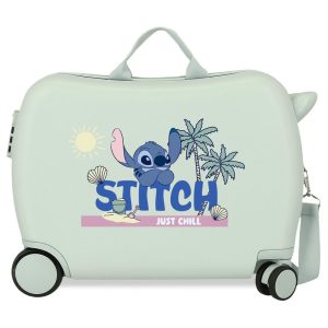 Disney Stitch Just Chill ABS trolley suitcase 50cm