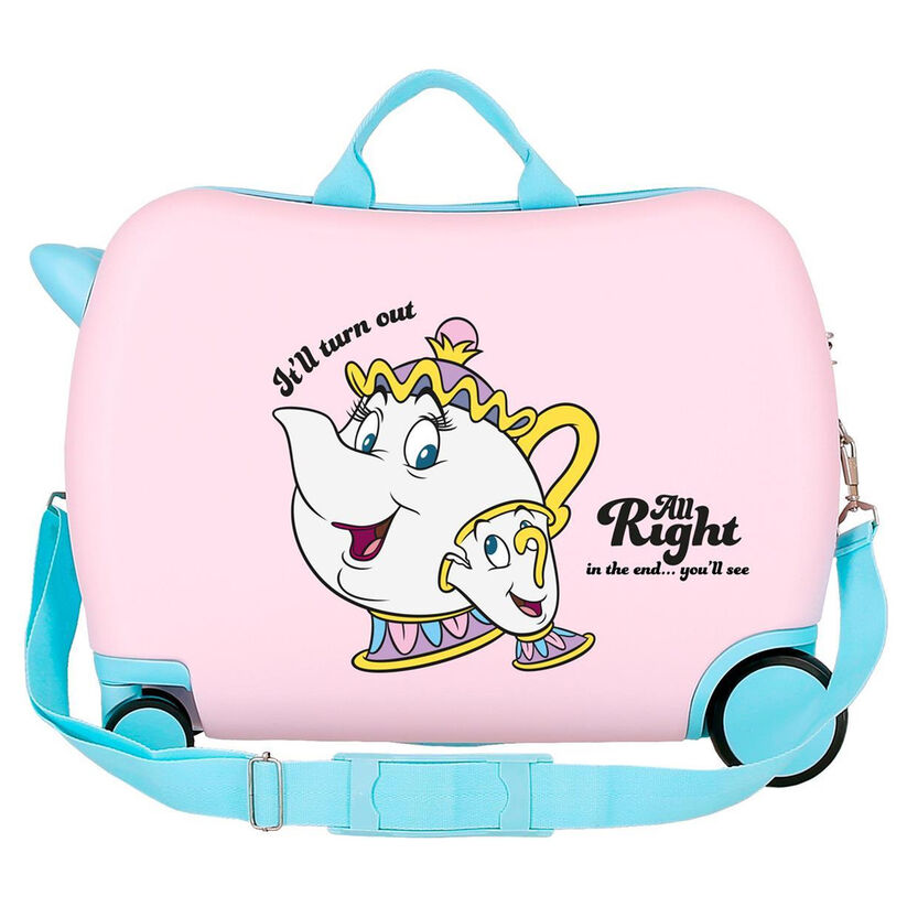 Disney Beauty and the Beast Chip All Right ABS trolley suitcase 50cm - Image 4