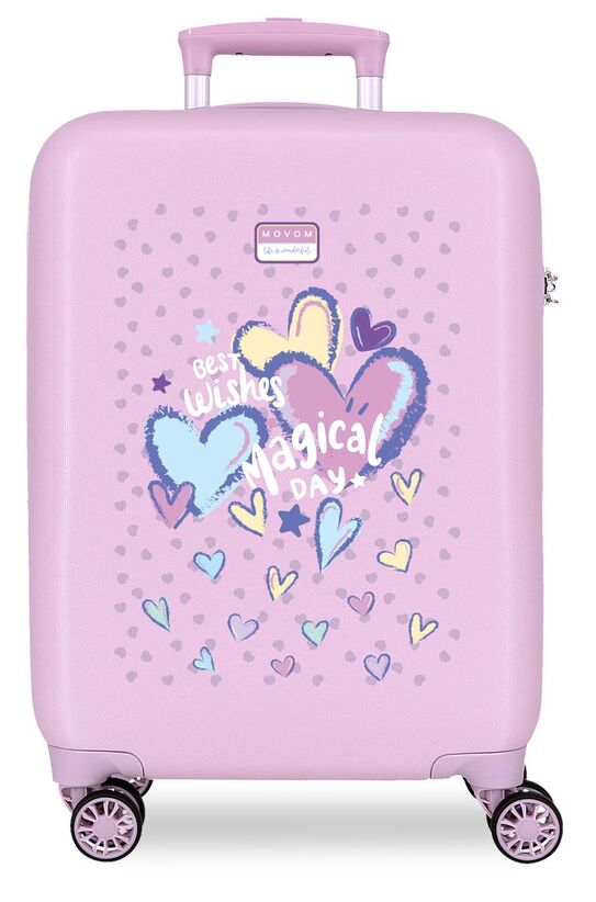 Movom Best Wishes ABS trolley suitcase 55cm