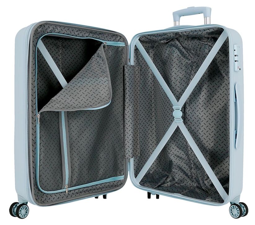 Movom Best Wishes ABS 2-piece trolley suitcase set 55/65cm - Image 6