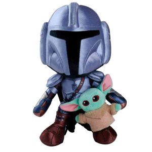 Star Wars Mandalorian with Grogu plush toy 25cm