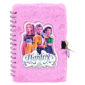 Kpop Demon Hunters Stationery padlock diary + pen set