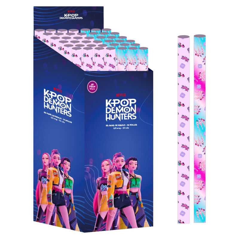 Kpop Demon Hunters Stationery assorted gift wrapping paper