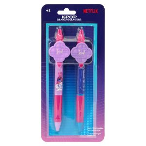 Kpop Demon Hunters Stationery erasable pen assorted