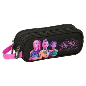 Kpop Demon Hunters Negra double pencil case