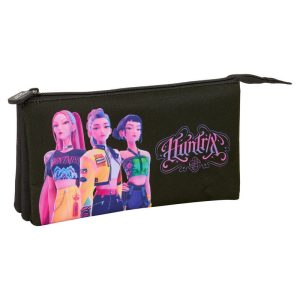 Kpop Demon Hunters Negra pencil case