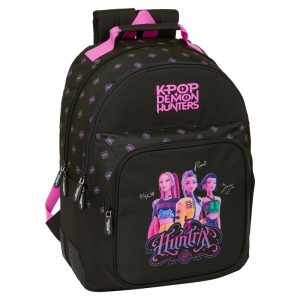 Kpop Demon Hunters Negra double backpack