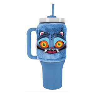 KPop Demon Hunters Derpy thermal mug with straw