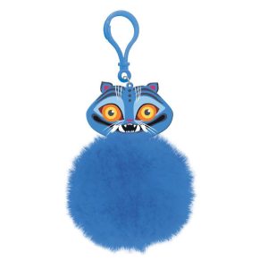 KPop Demon Hunters Derpy pompom keychain