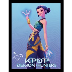 KPop Demon Hunters Zoey Framed print