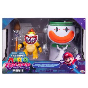 Super Mario Bros - Super Mario Galaxy Movie Bowser Jr. Clown Car figure