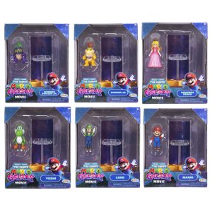 Super Mario Bros - Super Mario Galaxy Movie assorted mini figure