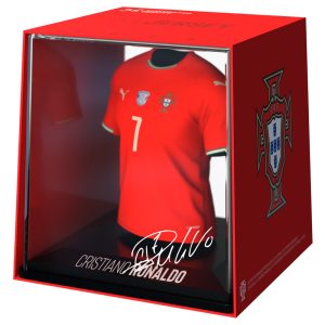 Portugal Cristiano Ronaldo mini t-shirt figure