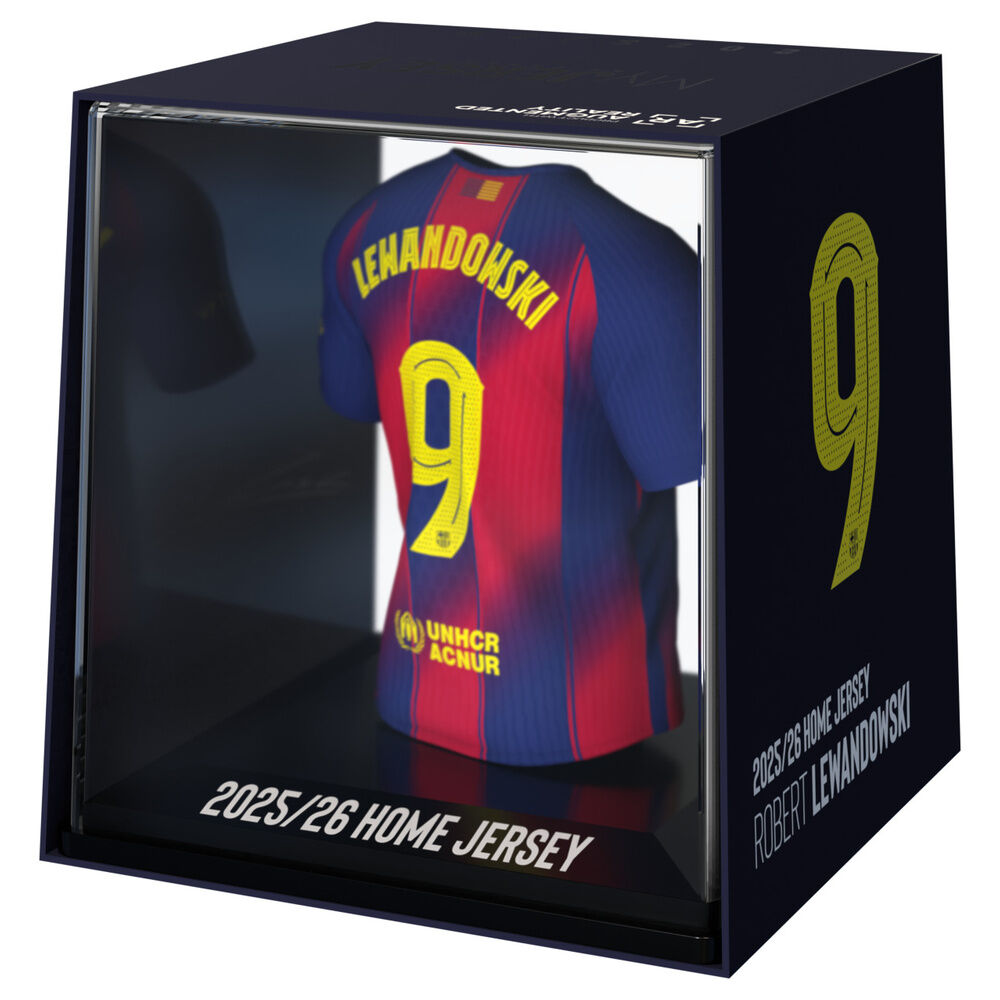 FC Barcelona Lewandowski mini t-shirt figure - Image 3
