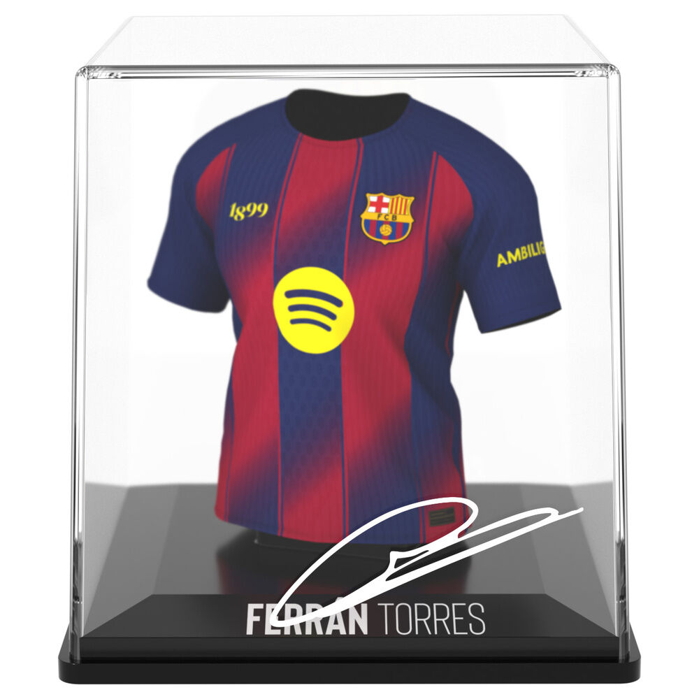 FC Barcelona Ferrán Torres mini t-shirt figure - Image 4
