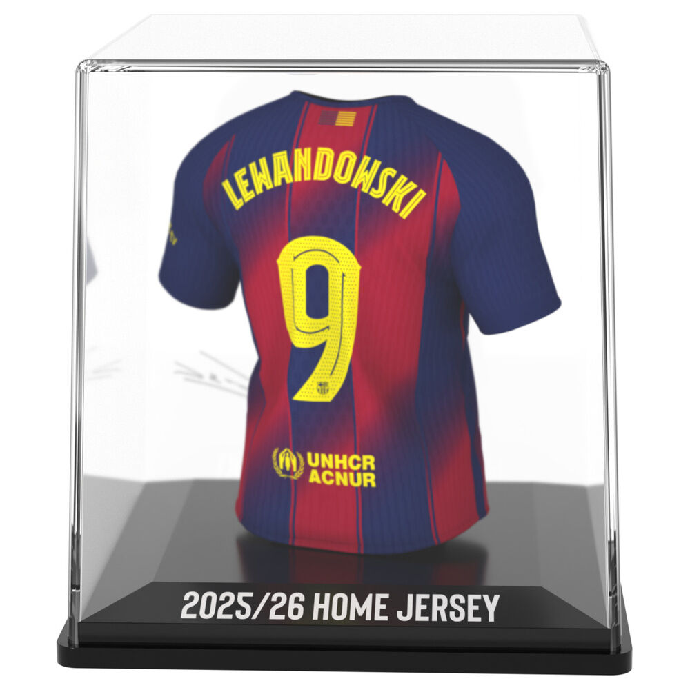 FC Barcelona Lewandowski mini t-shirt figure - Image 5