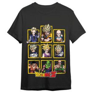 Dragon Ball Z Characters adult t-shirt