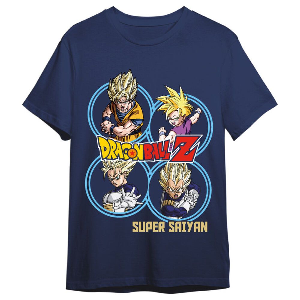 Dragon Ball Z Super Saiyans adult t-shirt