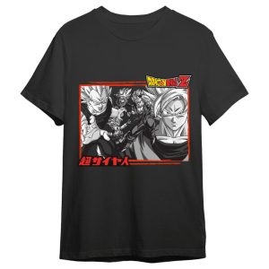 Dragon Ball Z Saiyans adult t-shirt