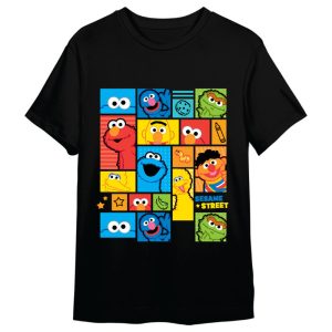 Sesame Street Characters adult t-shirt
