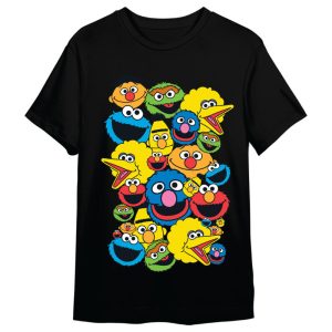 Sesame Street Heads adult t-shirt