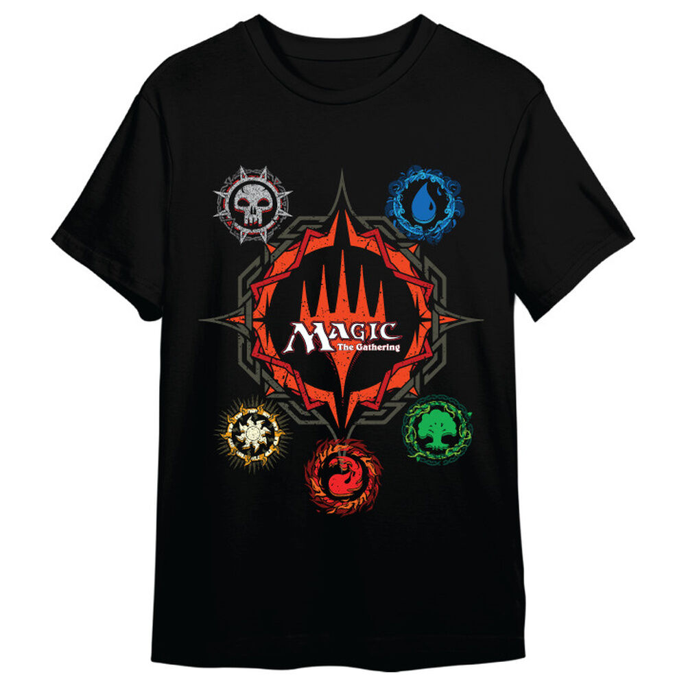 Magic the Gathering Mana Symbols adult t-shirt