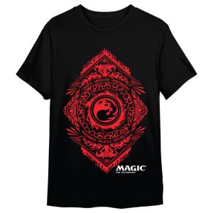 Magic the Gathering Mana Red Symbol adult t-shirt