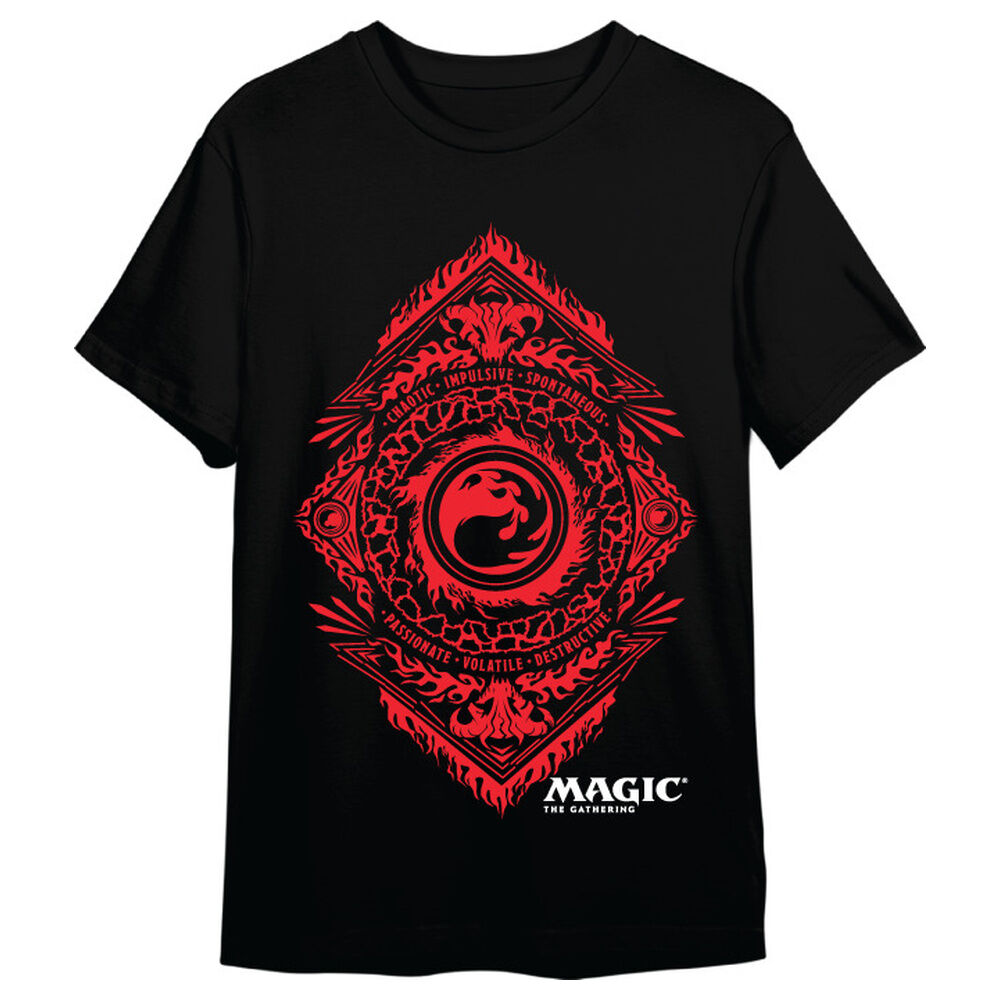 Magic the Gathering Mana Red Symbol adult t-shirt