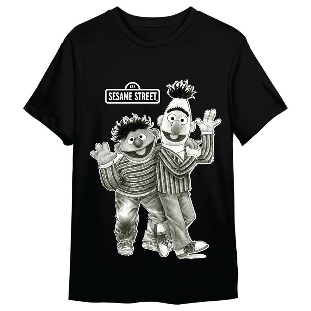 Sesame Street Ernie y Bert adult t-shirt