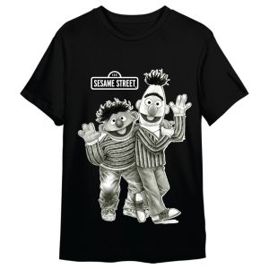 Sesame Street Ernie y Bert adult t-shirt