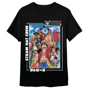 One Piece Straw Hat Crew adult t-shirt
