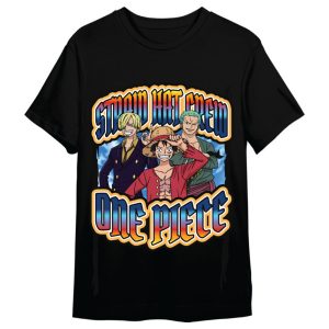 One Piece Monkey D. Luffy, Roronoa Zoro & Sanji adult t-shirt