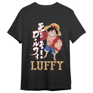 One Piece Monkey D. Luffy Smile adult t-shirt