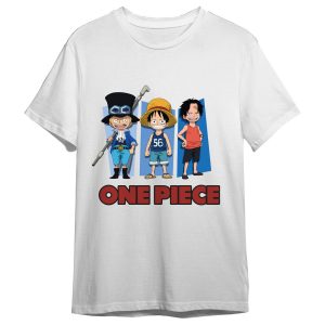One Piece Sabo, Monkey D. Luffy & Ace adult t-shirt