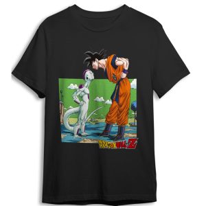 Dragon Ball Z Goku vs Frieza adult t-shirt