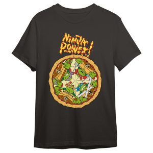 Teenage Mutant Ninja Turtles Pizza adult t-shirt